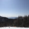 ノン水上スキー場、頂上からの写真。